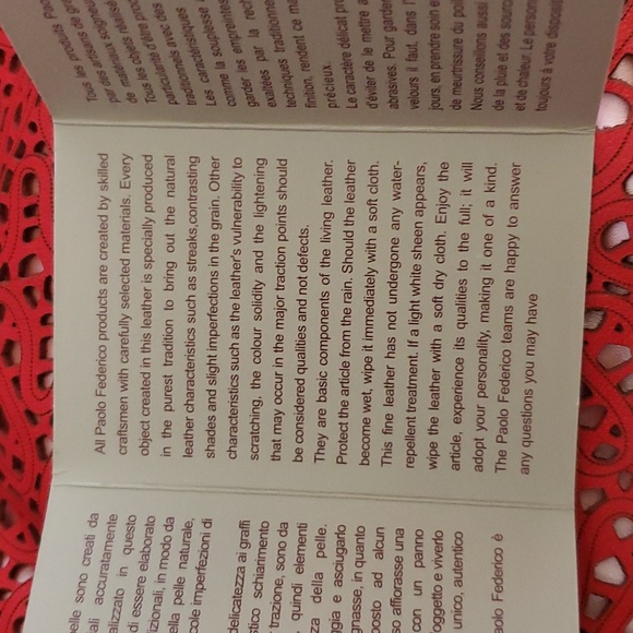 Paolo Federico Leather Hobo Bag - Picture 6 of 6